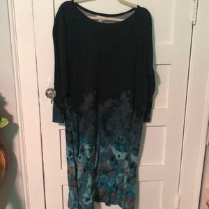 Avenue Size 26/28 Black sweater dress